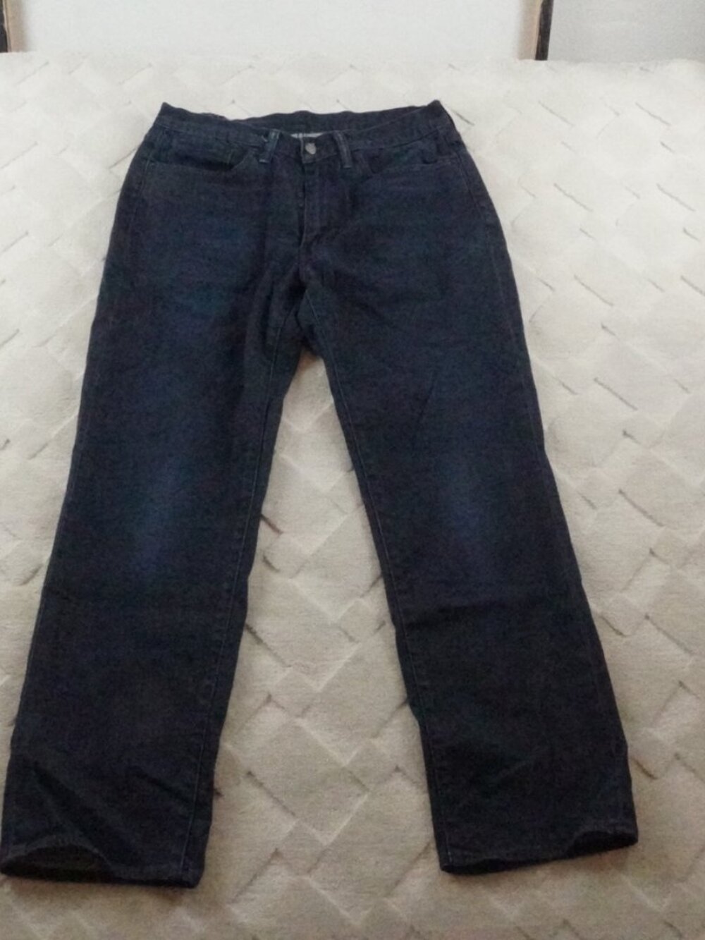 Levi's 514 Straight Fit Jeans Mens 34x30 Dark Wash